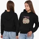 Детский худи Кот Пушин (Pusheen Cat) Черный (9298-3346) 128 см - изображение 2