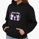 Детский худи Сейлор Мун Луна Кошки (Sailor Moon anime Cats) Черный (9298-2920) 152 см - изображение 1