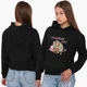 Детский худи Кот Пушин (Pusheen Cat) Черный (9298-3347) 164 см - изображение 2
