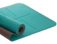 Коврик для йоги U-Power Comfort Fitness Turquoise-brown (U4023) - изображение 2