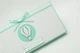 Gift box Dreamer м'ятний з білим Конверт вітальний для грошей - зображення 1