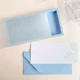 Gift box Magnolia голубий Конверт для грошей на весілля, день народження, ювілей Ручна робота - зображення 6