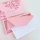 Gift box Bloom рожевий Подарункова листівка для грошей для жінки - зображення 3