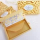 Gift box Afrodita колір золото Оригінальні конверти для грошей на весілля, день народження, ювілей - зображення 4