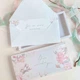 Gift box Garden с розами Красивый конверт для денег на свадьбу, день рождения, юбилей - изображение 3