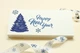Gift box Winter time білий Листівка з конвертом з Різдвом. Ручна робота - зображення 2