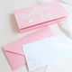 Gift box Wedding day рожевий з білим бантом Оригінальні конверти для грошей на весілля. Ручна робота - зображення 8