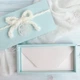 Gift box Cozy мятный Поздравительная открытка на Новый год с конвертом внутри - изображение 6