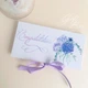 Gift box Sofia волошковий Ексклюзивні листівки ручної роботи з днем народження, ювілеєм. Ручна робота - зображення 1