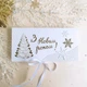 Gift box Winteria перлинний Новорічно-різдвяні листівки. Ручна робота - зображення 1