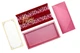 Gift box Christmas Velvet бордо Листівка з конвертом з Різдвом Ручна робота - зображення 7