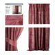 Штора блек-аут AmeliaHome Velvet 140 х 270 см (4251758670151) рожевий - изображение 1