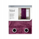 Штора блек-аут на люверсах AmeliaHome Velvet 140 х 270 см (13050716618) фіолетовий - зображення 4