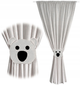 Штора для дитячої кімнати Eseli Gray Koala 145 х 160 см (12575695806) сірий, 1шт - изображение 2