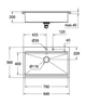 Мийка кухонна Grohe EX Sink K800 подвійна (90 cm) (31584SD0) - зображення 3