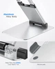 Підставка стєнд для ноутбуків і планшетів HQ-Tech Stabletron M18 Aluminum Laptop Stand Silver для MacBook підвищена стійкість для ноутбуків до 17 дюймів, складна конструкція(колір siilver) - зображення 8