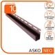 Планка для софітів J-trim ASKO NEO Коричневий - зображення 1