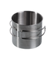 Кружка із нержавіючої сталі 800мл Mil-Tec TRINKBECHER STAINLESS STEEL 800 ML (DRAHTGRIFFE) (14602800) - изображение 1