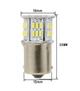 Светодиодная лампа с цоколем 1156 BA15s P21W 54SMD 3014 24V Белая Autoexpect (11520) - изображение 2