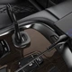 Адаптер автомобильный HOCO Lightning Cable Wise road dual port car charger set NZ4 |2USB, 4.8A| black - изображение 3