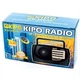 Портативний радіоприймач на батареях KIPO KB-308 Black AM FM TV SW - зображення 3