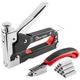 Степлер строительный Top Tools + антистеплер 6-14 мм, тип скоб J/53 (41E915) - изображение 1