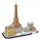 Puzzle 3D CubicFun City Line Paryż (MC254h) (6944588202545) - obraz 2