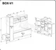 Стінка у вітальню Міро марк BOX V1 245x32x175 - изображение 2
