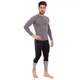 Штаны мужские компрессионные тайтсы мужские Zelart Fit 1205 размер 2XL (50-52) Black-Grey - изображение 6