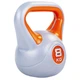 Гиря пластиковая Zelart 5734-8 вес 8кг Grey-Orange - изображение 2
