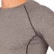 Спортивная компрессионная футболка мужская Domino Fit 1416 размер L (170-175 см) Grey - изображение 3