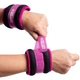 Обтяжувачі для рук та ніг Zelart Fit 2502-1 2 шт по 0,5 кг Black-Pink - зображення 3