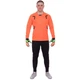 Форма футбольного вратаря вратарская форма Zelart 7606 L (48-50) рост 165-170 см Orange-Black - изображение 1