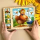 Деревянная настольная игра "Этапы развития курочки" Ubumblebees (ПСФ018) PSF018 сортер-пазл - изображение 3