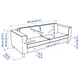 Диван 3-місний IKEA PARUP Gunnared бежевий (093.894.64) - изображение 7