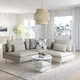 Диван 3-місний кутовий IKEA SODERHAMN Viarp бежевий/коричневий (293.058.83) - зображення 2
