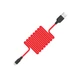Кабель HOCO X21 USB Micro USB 2,4 A 2 м чорний/червоний 3841 - зображення 1