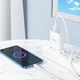 Кабель HOCO X83 USB to Micro 2.4A, 1m, PVC, PVC соединители, Белый - изображение 3