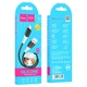 Кабель HOCO X82 USB to Micro 2.4A, 1m, silicone, silicone connectors, Black - изображение 3