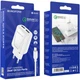 Мережевий зарядний пристрій Borofone BA54A Wide road dual port QC3.0 charger (Type-C) White (BA54ACW) - изображение 4