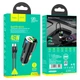 Зарядний автомобільний HOCO NZ6 (2PD/25W+20W) (1USB/QC3.0/3A/18W) Type-C-Type-C Чорний - зображення 2