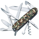 Ніж складаний швейцарський 91 мм/15 функцій Victorinox HUNTSMAN Камуфляж - зображення 1