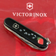 Ніж складаний швейцарський 91 мм/15 функцій Victorinox HUNTSMAN UKRAINE Чорний/Паляниця - зображення 2