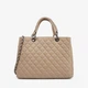 Сумка женская кожаная тоут большая Regina Notte Tote Nappa 3155 Темно-бежевый - изображение 1