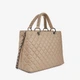 Сумка женская кожаная тоут большая Regina Notte Tote Nappa 3155 Темно-бежевый - изображение 3