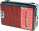 Портативный FM радиоприемник GOLON RX-A08 AC аккустическая система проигрыватель от батареек от сети Красный - изображение 1