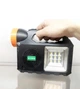 Освітлювальний комплект ламп + радіоприймач/Bluetooth/USB/SD плеєр GD-102 80W + 3 лампи з сонячною панеллю, Power Bank - зображення 2