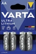 Батарейка літієва Varta LR06 (AA) Professional Lithium 1.5В блістер 4шт - зображення 1