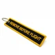 Брелок Remove Before Flight Черно-желтый - изображение 2