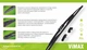 Щітка склоочисника ( двірники ) каркасна VIMAX 20" (500 мм) DB-SW20-500 - изображение 6